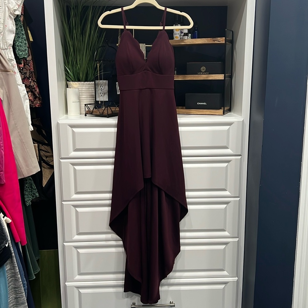 Speechless dresses juniors burgundy size 3 good condition